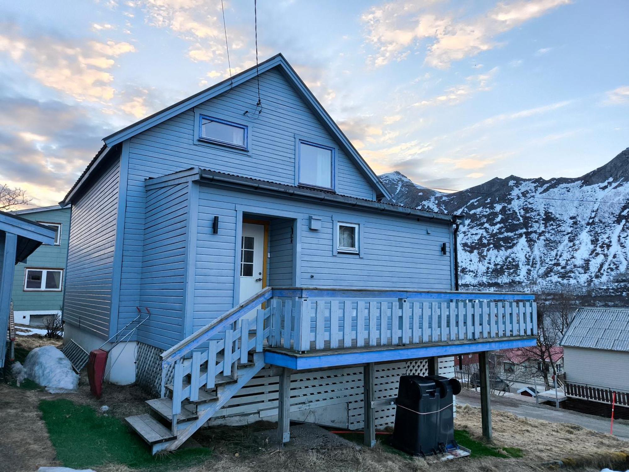 Vila Hus Gryllefjord Exteriér fotografie